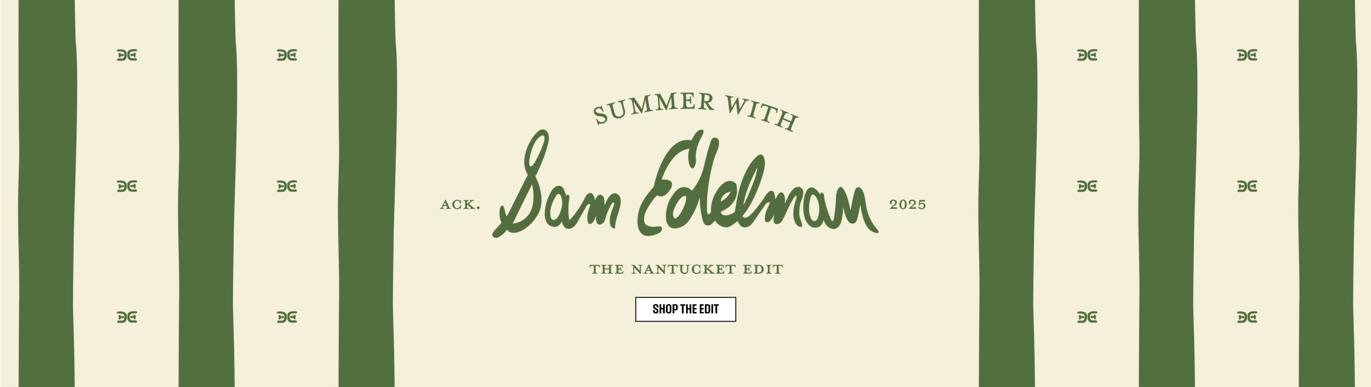 summer with sam edelman. the nantucket edit. shop now
