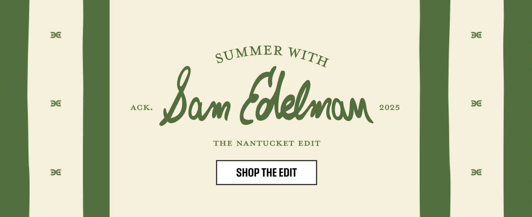 summer with sam edelman. the nantucket edit. shop now
