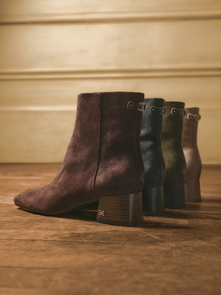 booties in many colors
