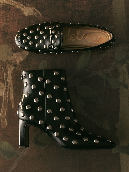 shoes with studs