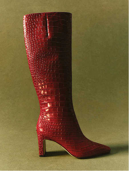 red boots