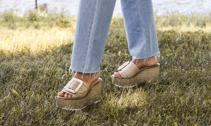 Wedges Sandals Category Banner