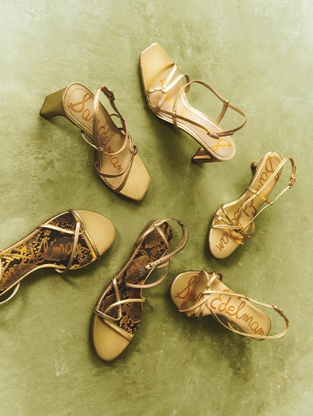 shop strappy sandals