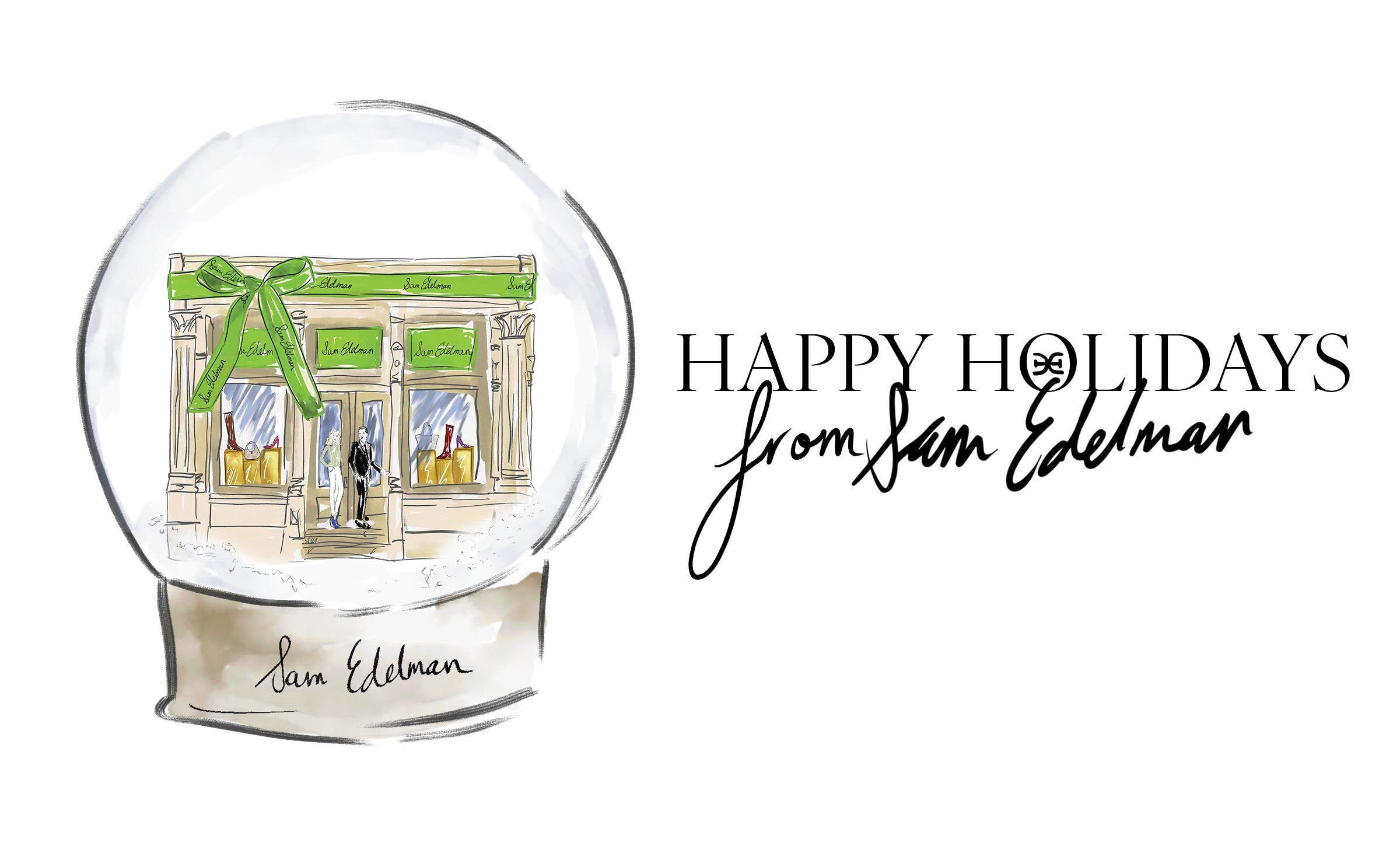 Happy Holidays from Sam Edelman