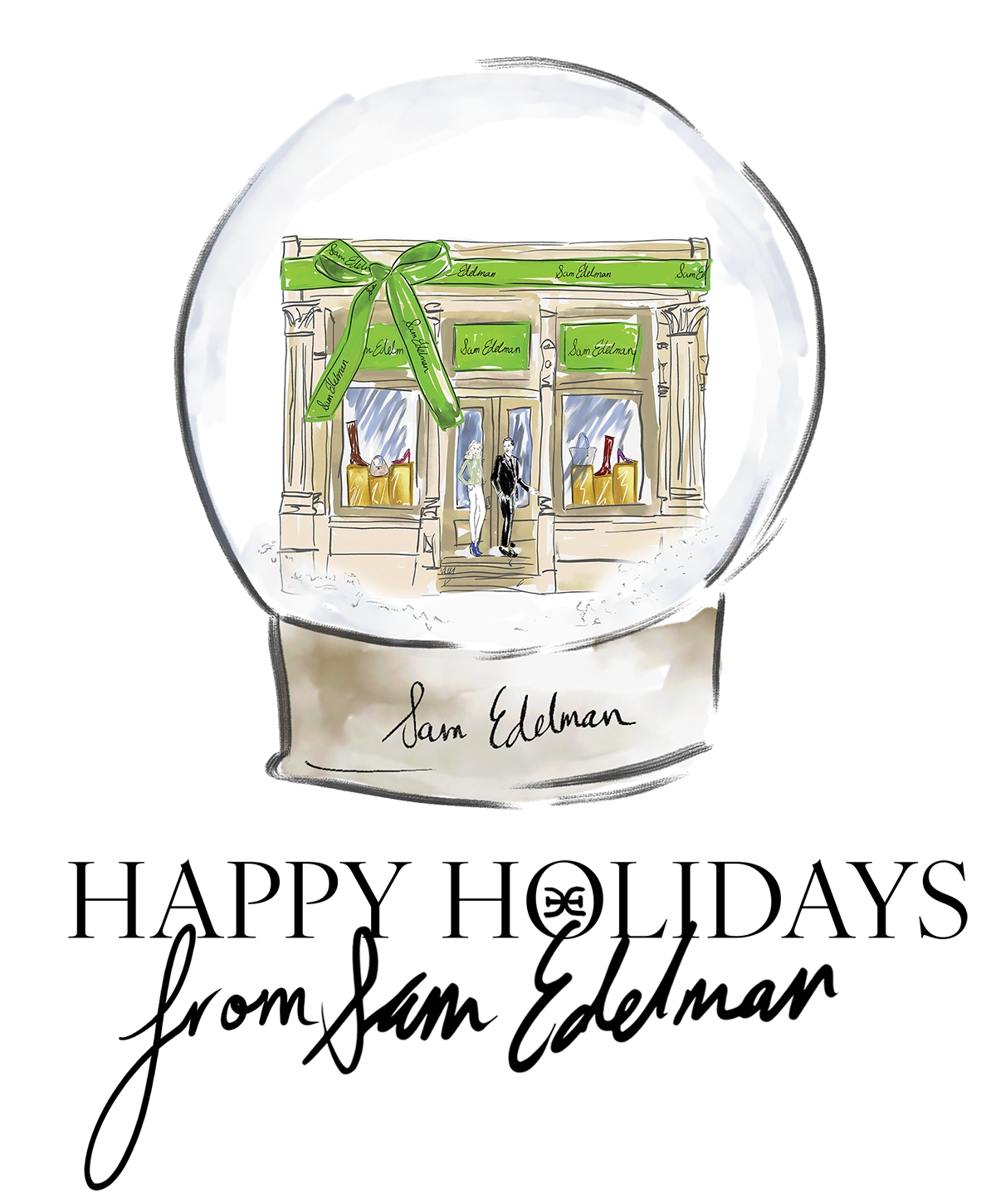 Happy Holidays from Sam Edelman