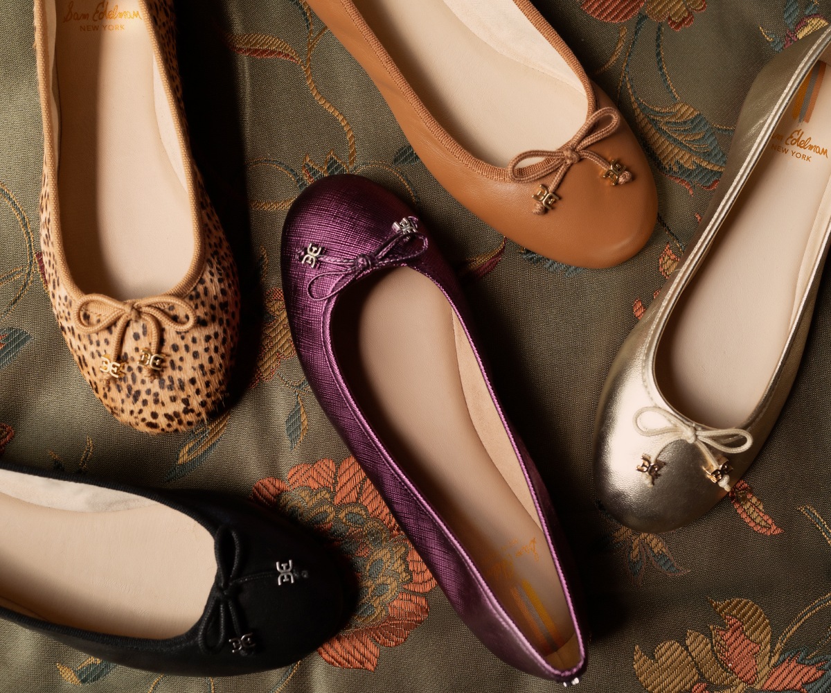 Shop ballet flats from Sam Edelman