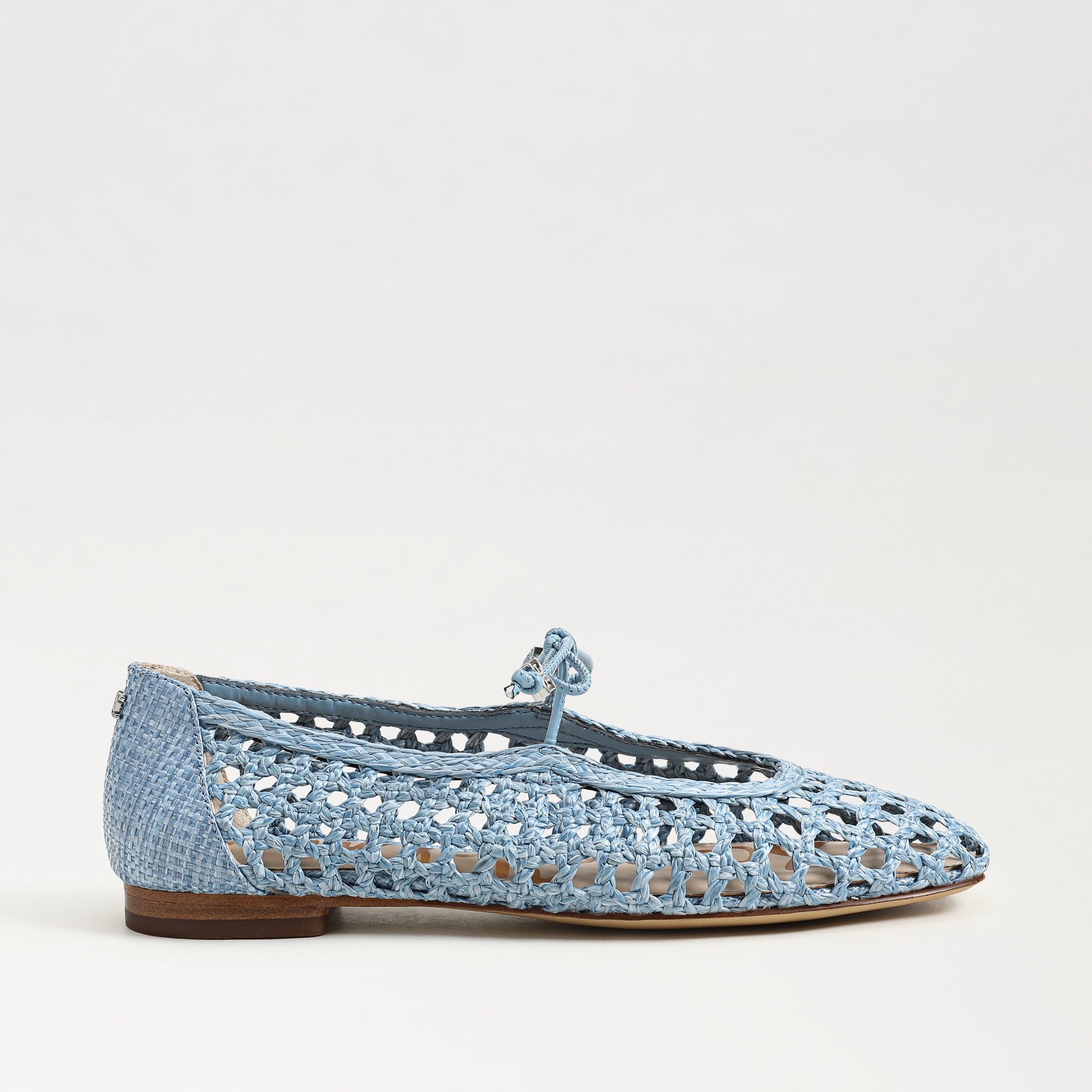 flats featuring the marcie in denim blue