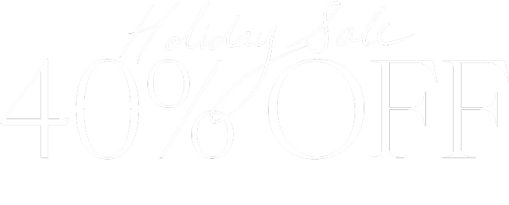 holiday sale. 40% off with code CYBER40