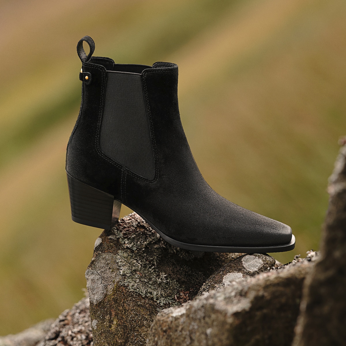 the paige bootie in black