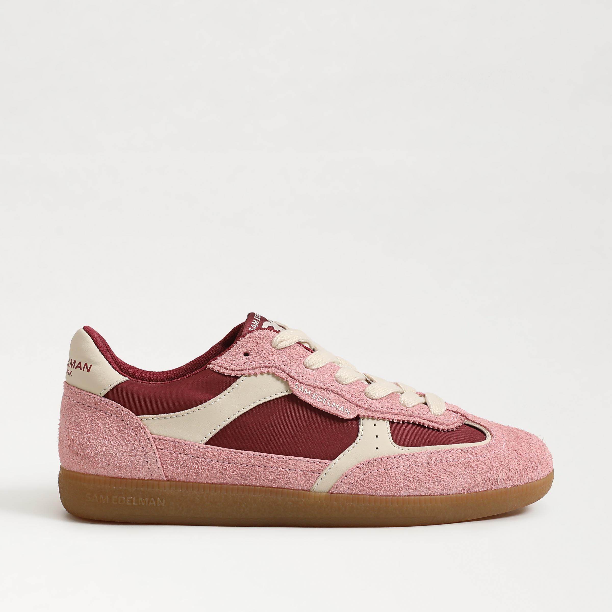 sneakers featuring the kallen lace up sneaker in luxe rose multicolored