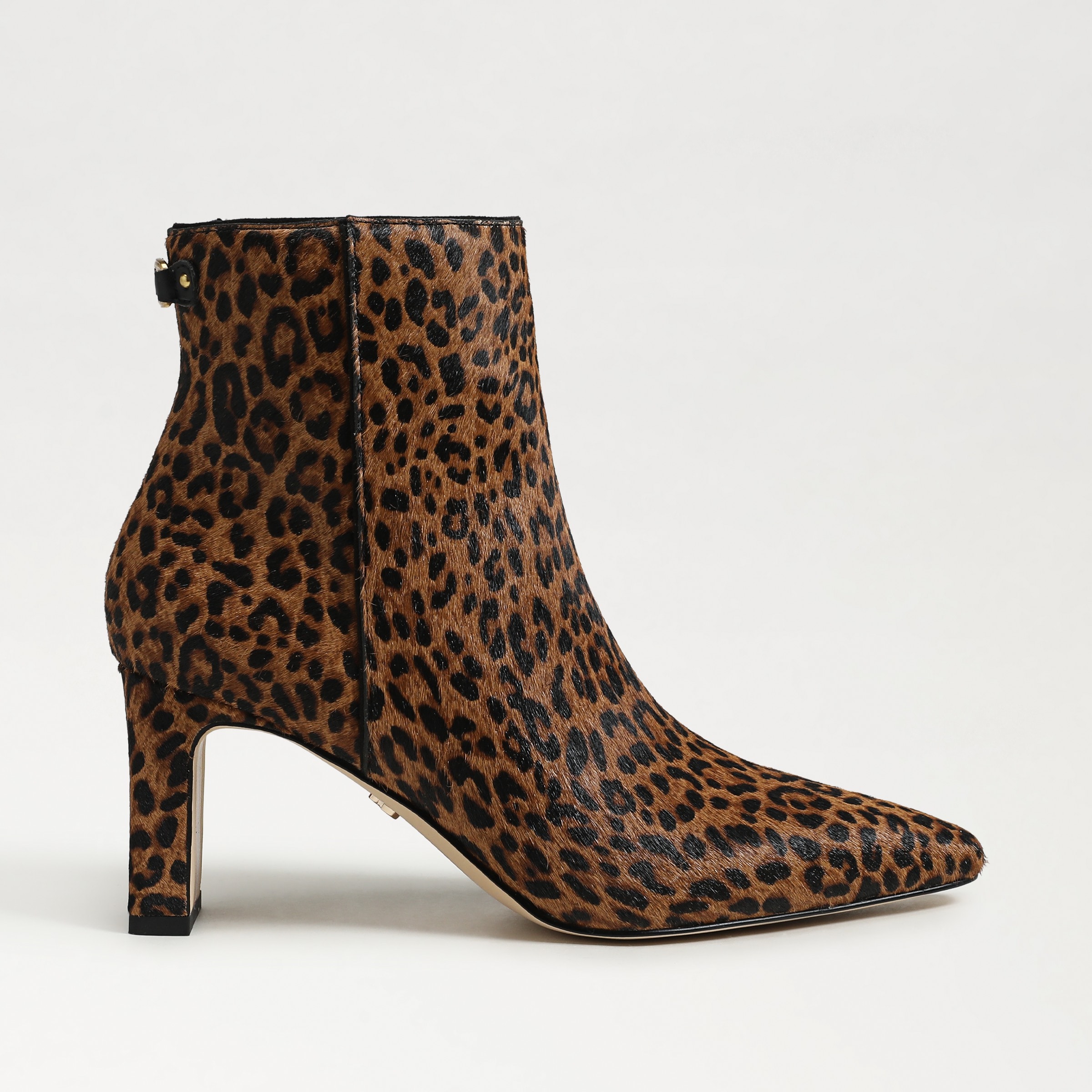 boots featuring the saige in brown and black leopard print