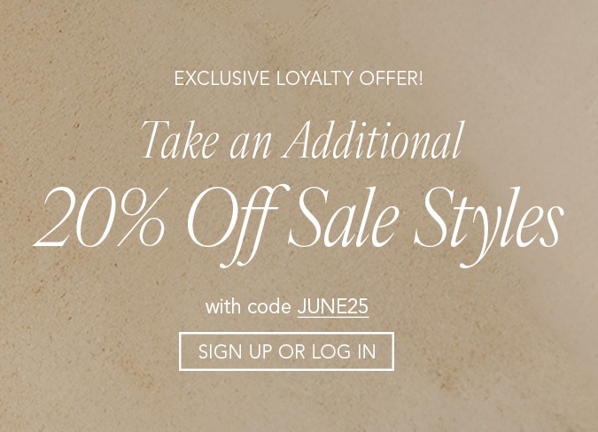 Additional 20% off Sale Styles
