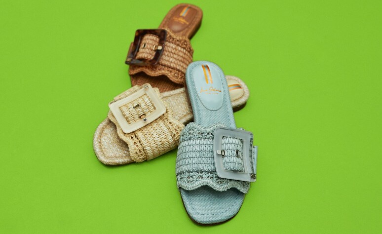 Sam Edelman Women's Delfi Sandals - Chic Slide Sandals With Double Buckle