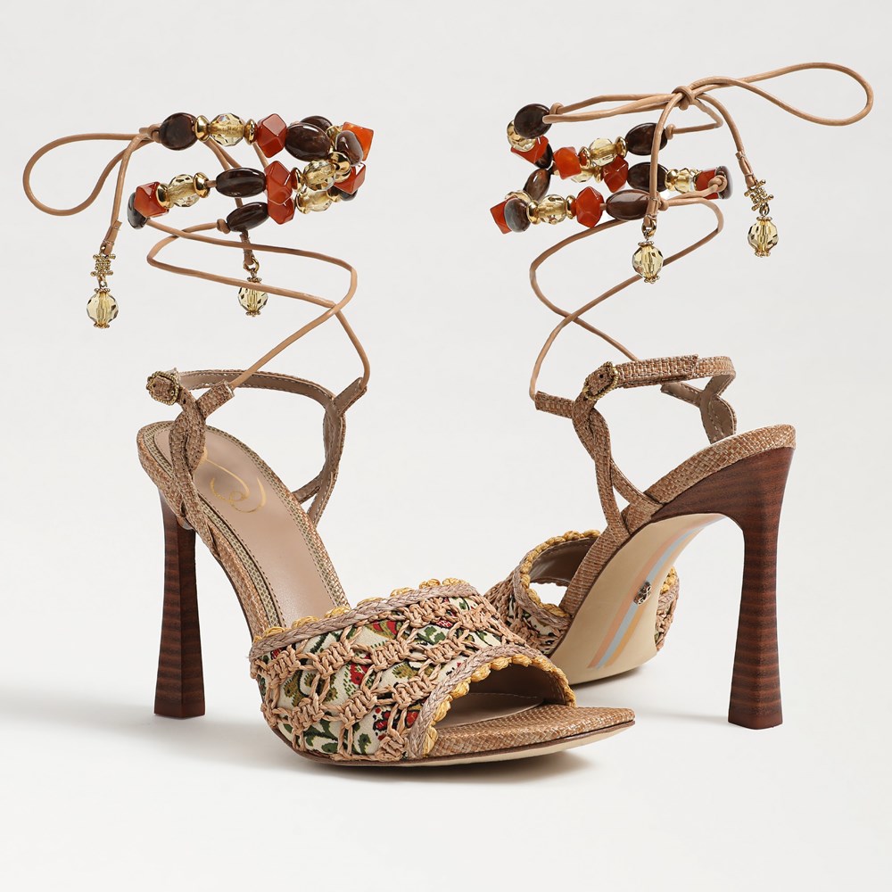 Luciana Wrap Up Heel