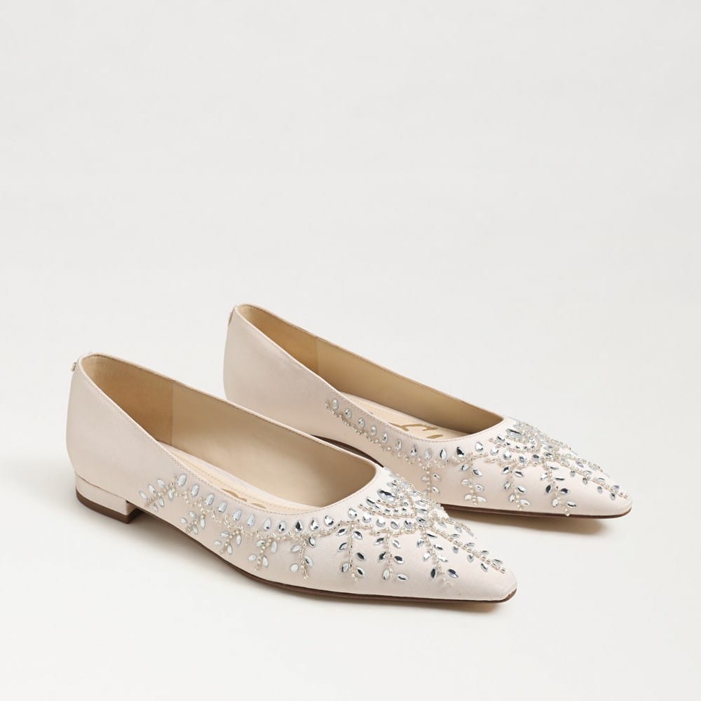 Emma Dazzle Ballet Flat Light Sand
