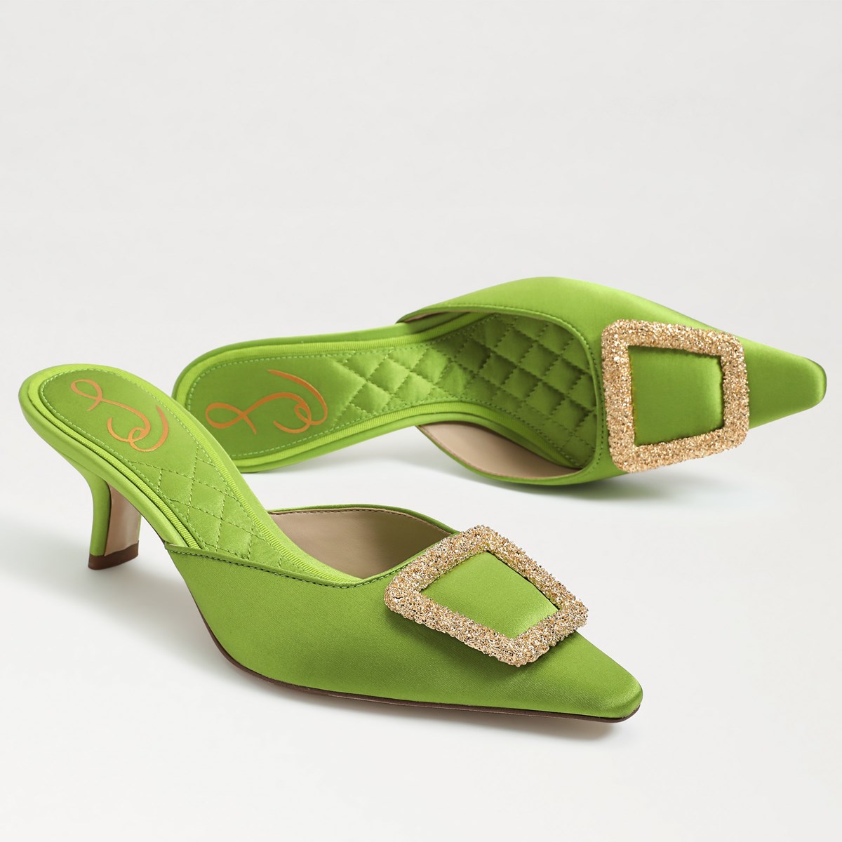 Sam Edelman Brit Kitten Heel Mule Women s Heels