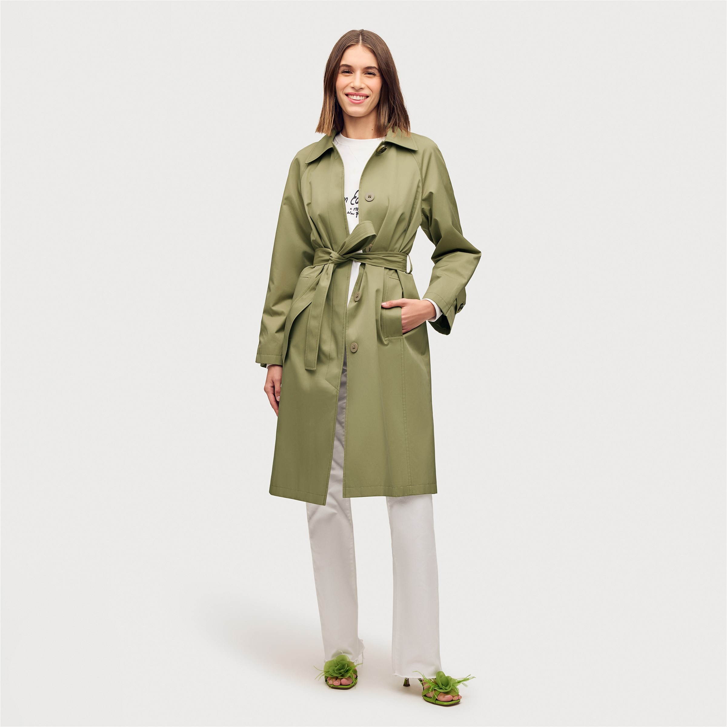 Sam edelman trench coat deals