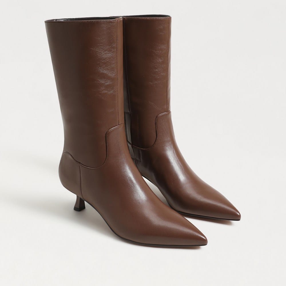 Ramona Mid Calf Boot Taupe