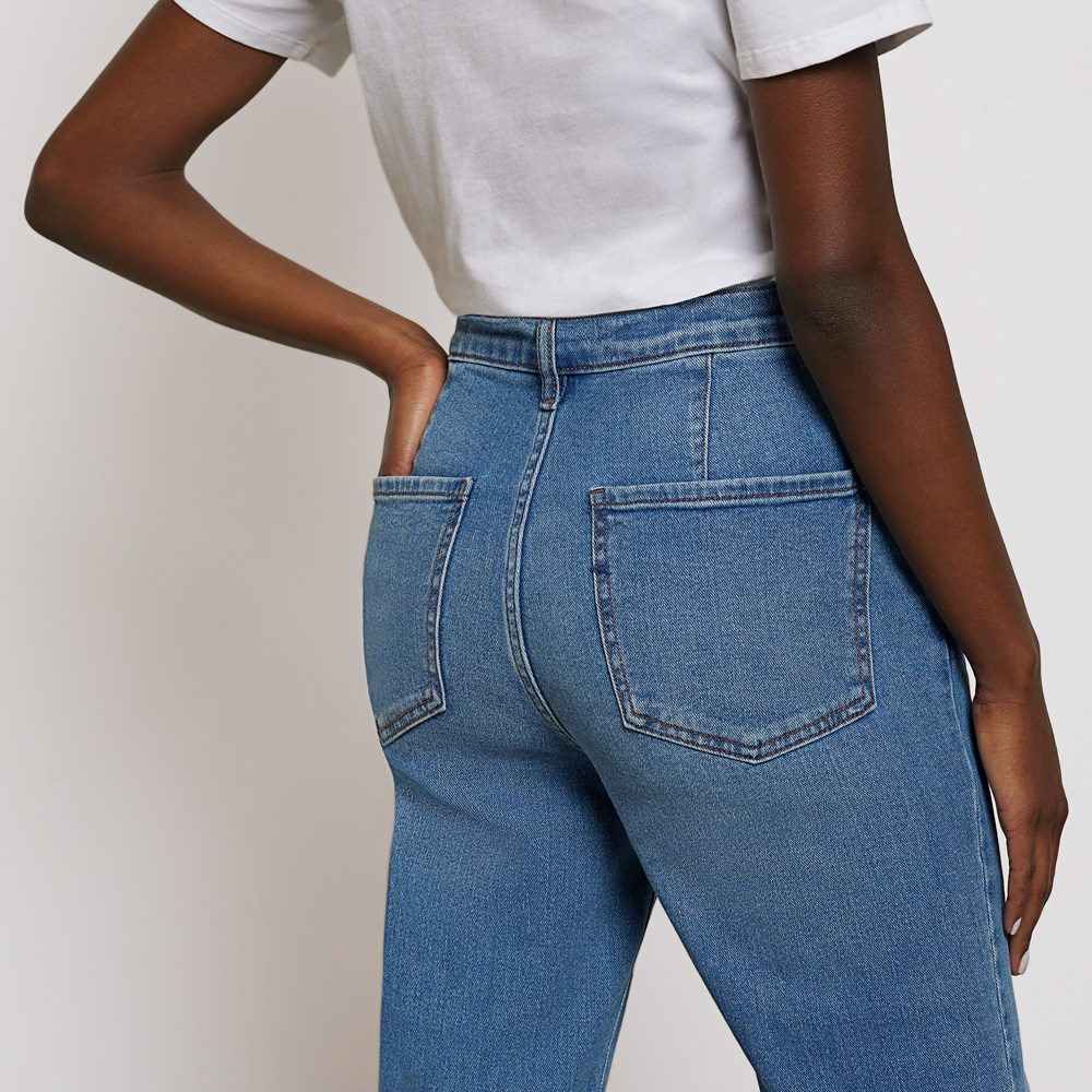 Sam Edelman High Rise Bay Flare Denim | Women's Bottoms