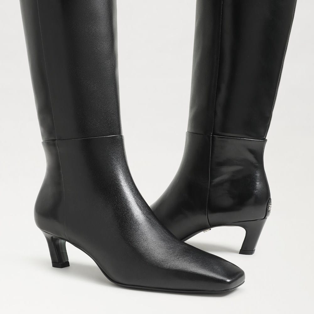 Perla Wide Calf Knee High Boot — Image 25