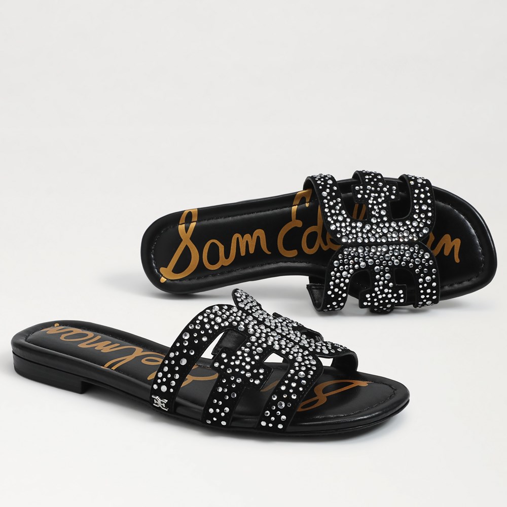 NY発!! セレブ愛用 ☆Sam Edelman☆ BAY 15 EMBELLISHED SLIDE Sam Edelman Bay Gem Slide Sandal | Women's Sandals