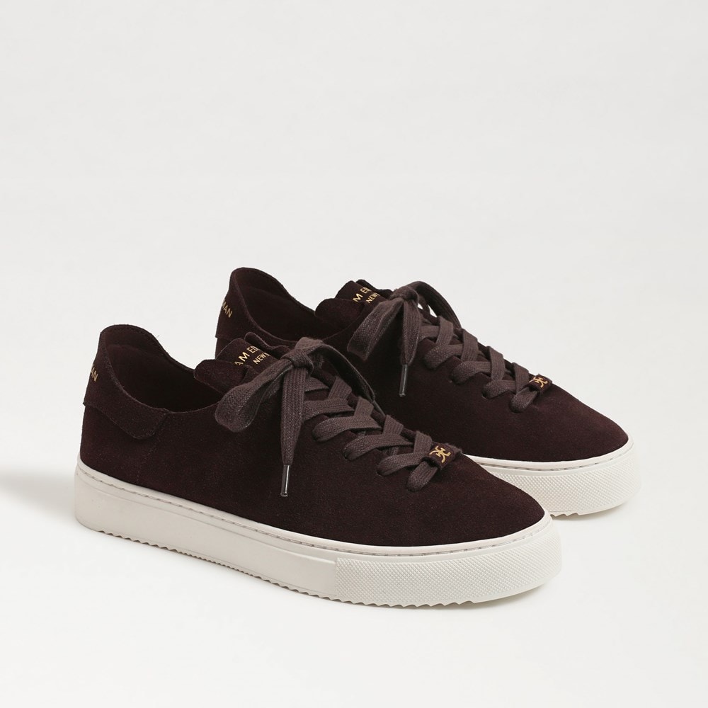 Poppy Lace Up Sneaker Cafe Noir