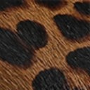 Leopard Brahma Hair Leather