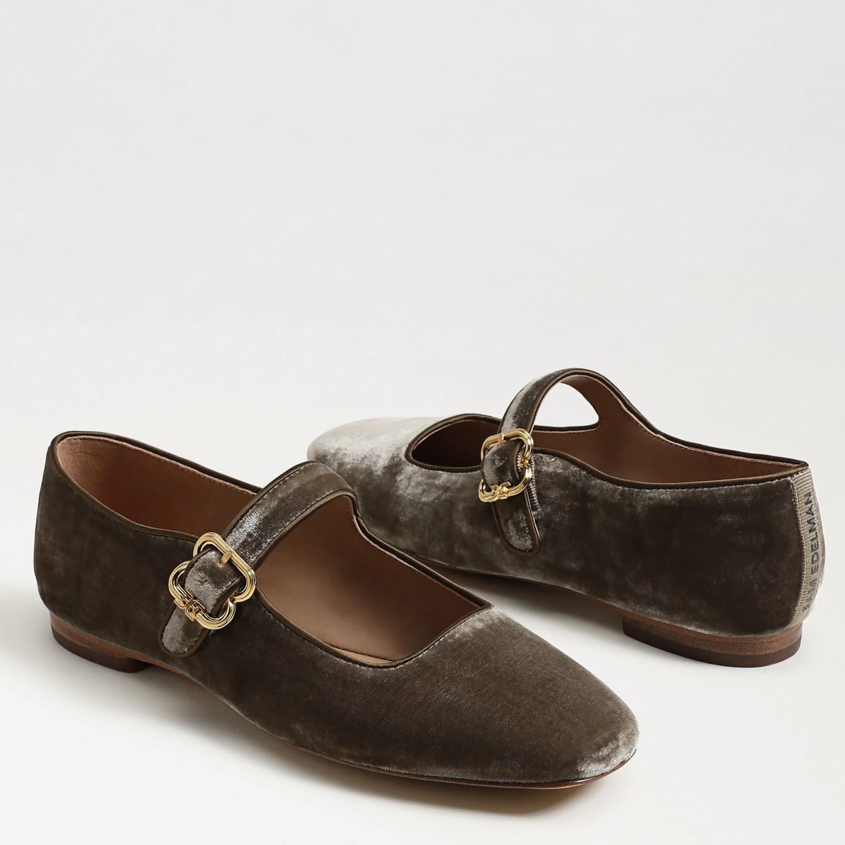 ☆送料・関税込☆JILLSTUART★[MIKA] VELVET T STRAP FLAT SHOES New little VELVET canvas T-strap shoes for little kids
