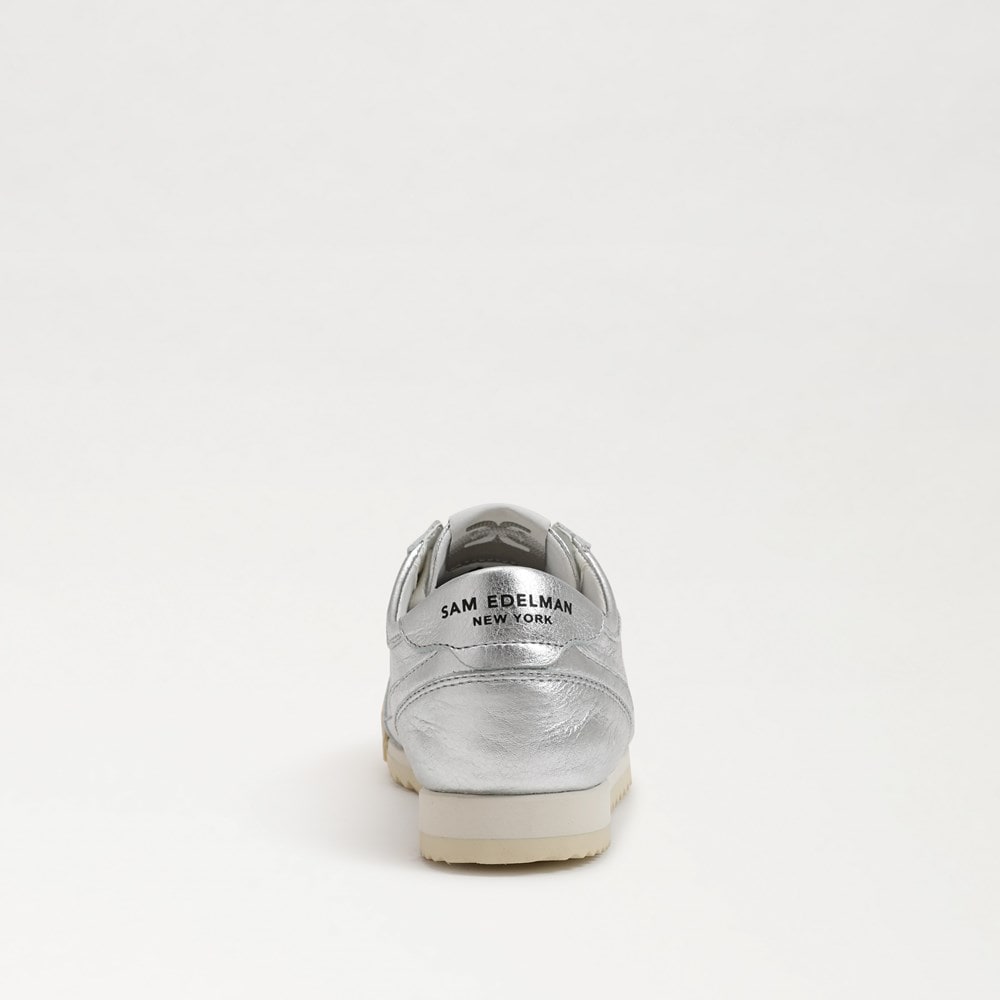 (取寄) サムエデルマン レディース アイビー Sam Edelman women Ivey Soft Silver/Sugar Sam Edelman Ivey Lace Up Sneaker | Women's Sneakers