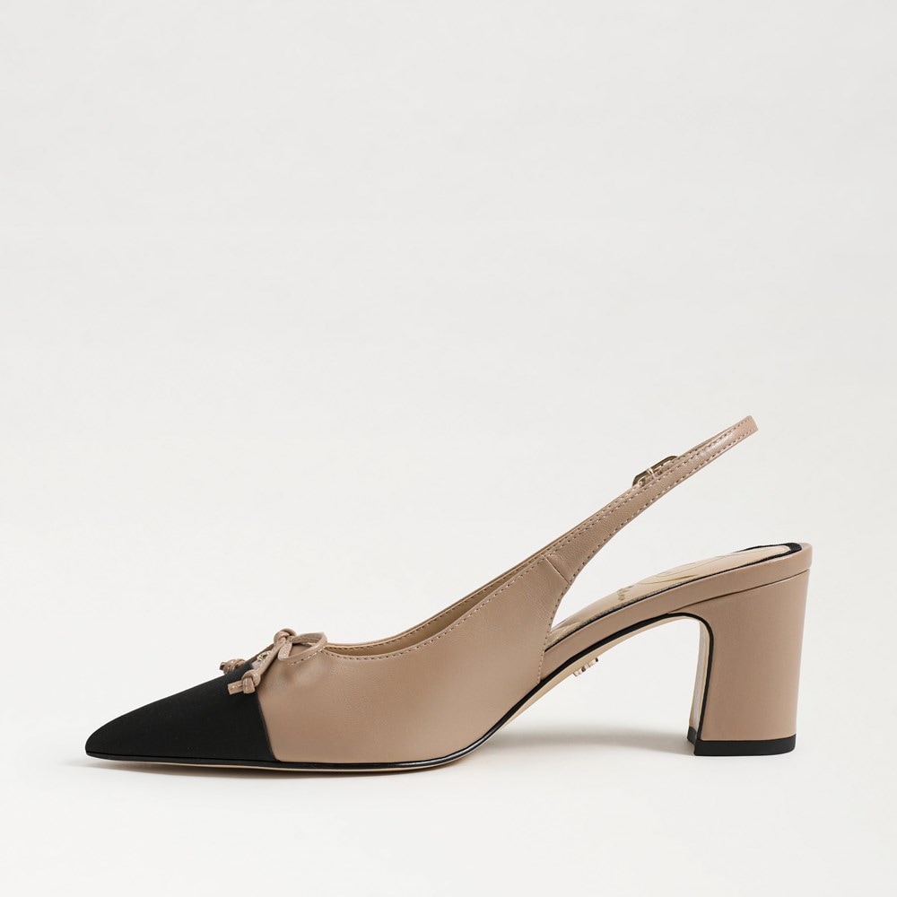 靴 aere eco leather sling back shoes 38 Sam Edelman Willette Slingback Block Heel | Women's Heels