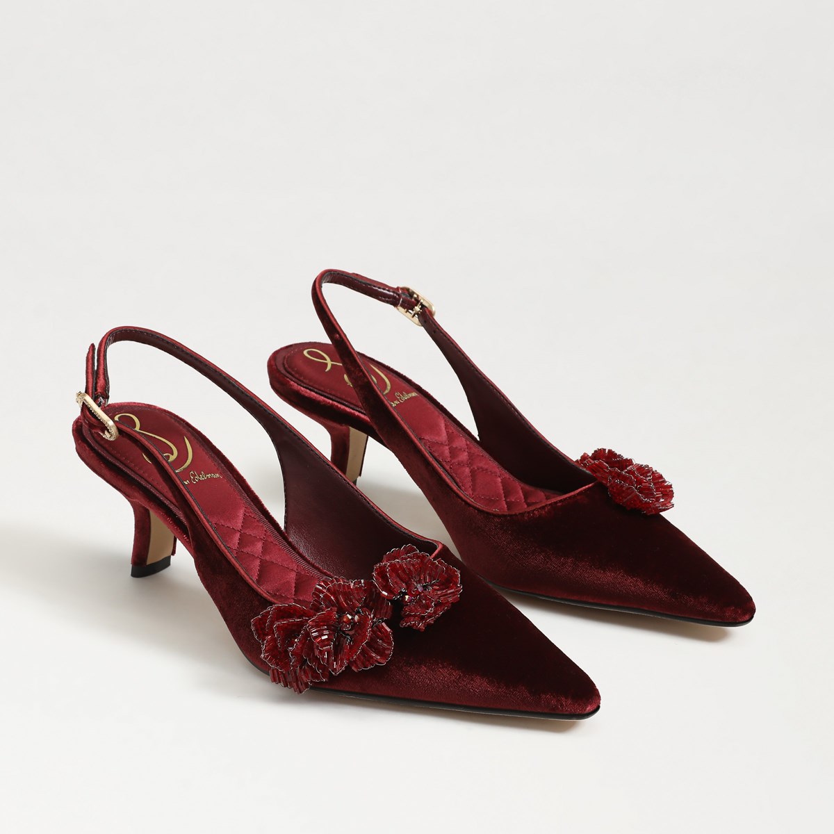 Sam edelman embroidered heels hotsell