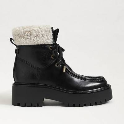 Sam Edelman Elly Lug Sole Wingtip Ankle Boot Women s Boots and Booties