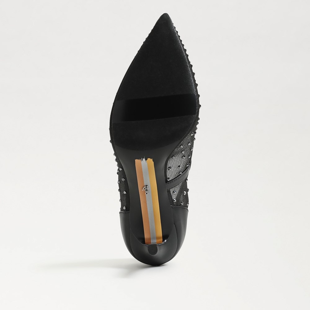 Hazel Mesh Pointed Toe Pump - Bottom