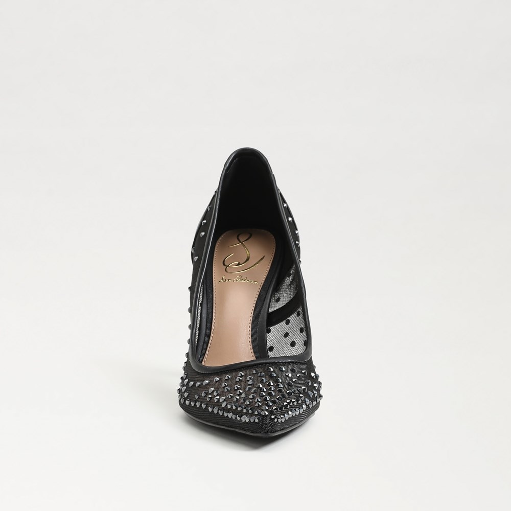 Hazel Mesh Pointed Toe Pump - Front