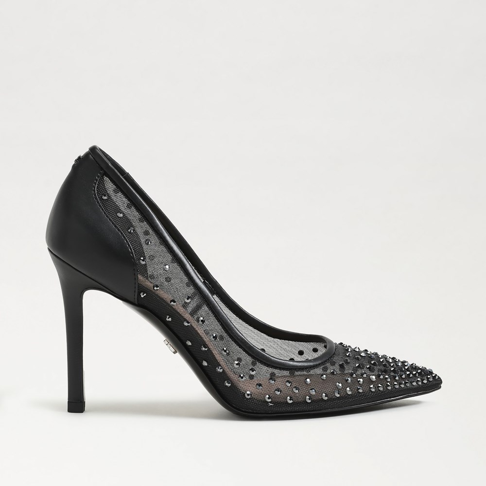 Hazel Mesh Pointed Toe Pump - Right
