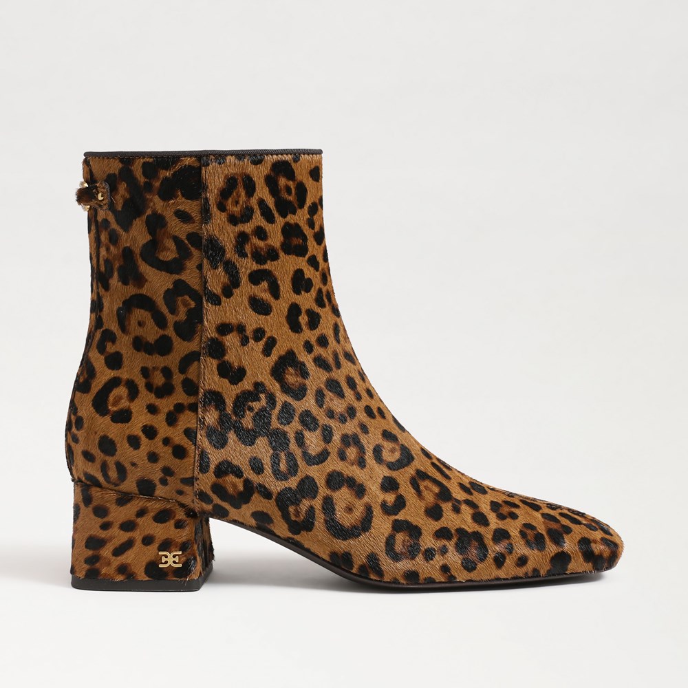 Sam edelman petty leopard booties cheap