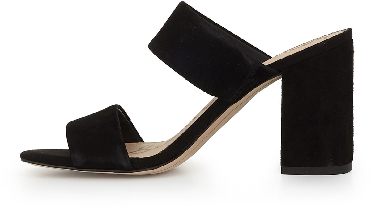 delaney block heel mule