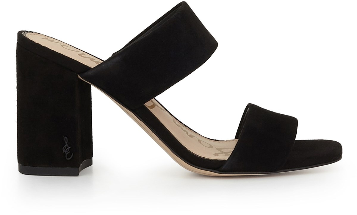 delaney block heel mule