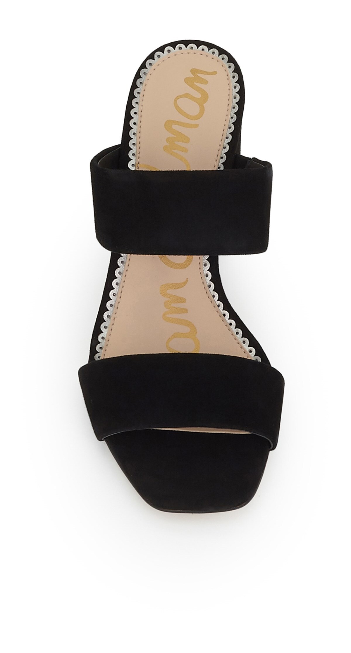 delaney block heel mule