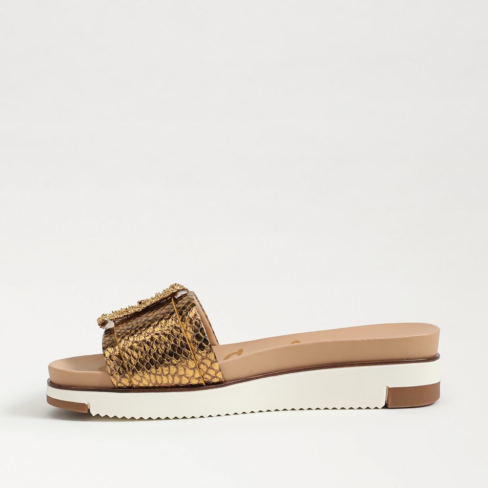 Ariane Slide Sandal - Left