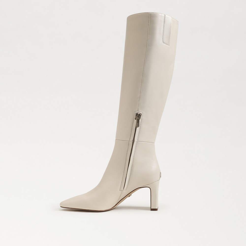Sylvia Wide Calf Knee High Boot - Left