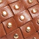 Woven Saddle Leather