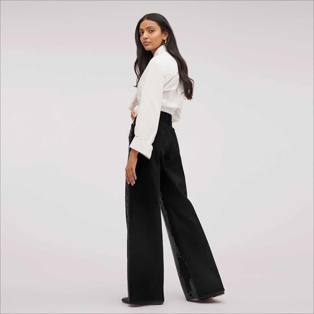 ☆Sam Edelman☆HIGH RISE BIANKA WIDE LEG JEAN Sam Edelman High Rise Bianka Wide Leg Jean | Women's Bottoms