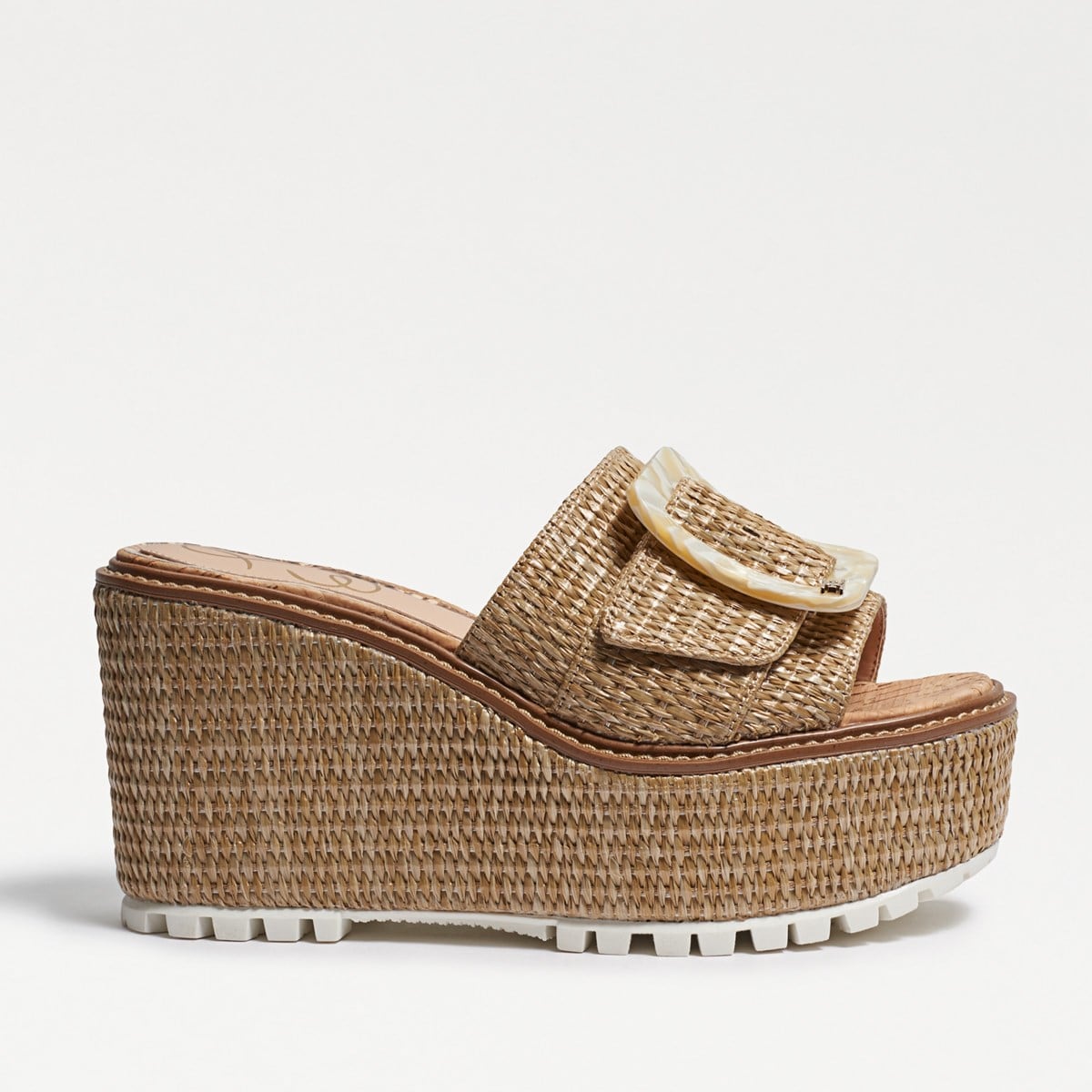 Sam Edelman Livi Espadrille Wedge Sandal, Canyon Clay Leather | Womens ...