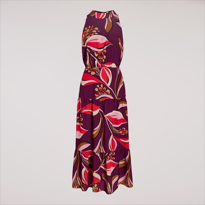 Sam Edelman High Neck Floral Maxi Dress Women s Dresses and Jumpsuits