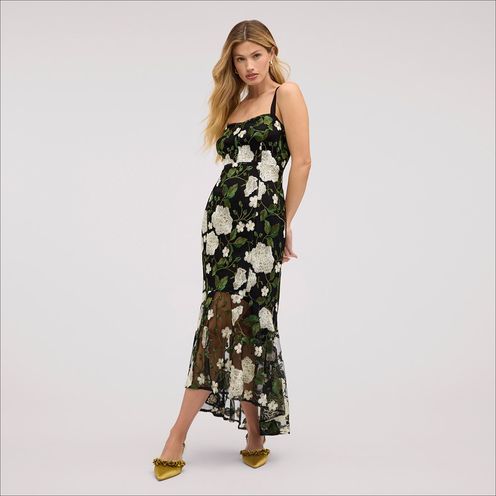Sam edelman floral embroidered dress online