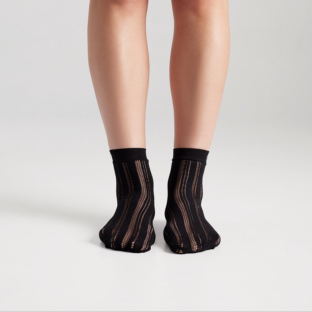 3 Pack Jacquard Anklet - Right