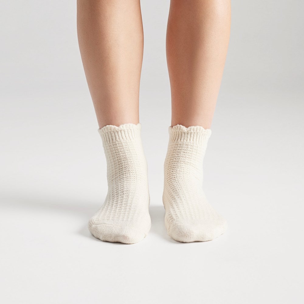 3 Pack Waffle Midi Boot Socks - Right
