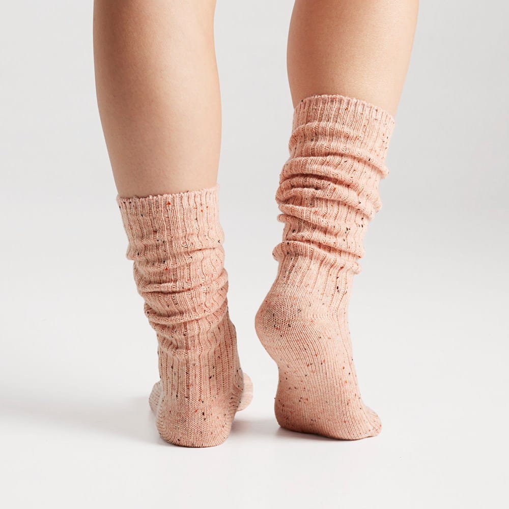 Sam Edelman 2 Pack Sparkle Rib Slouchy Socks | Women's Socks