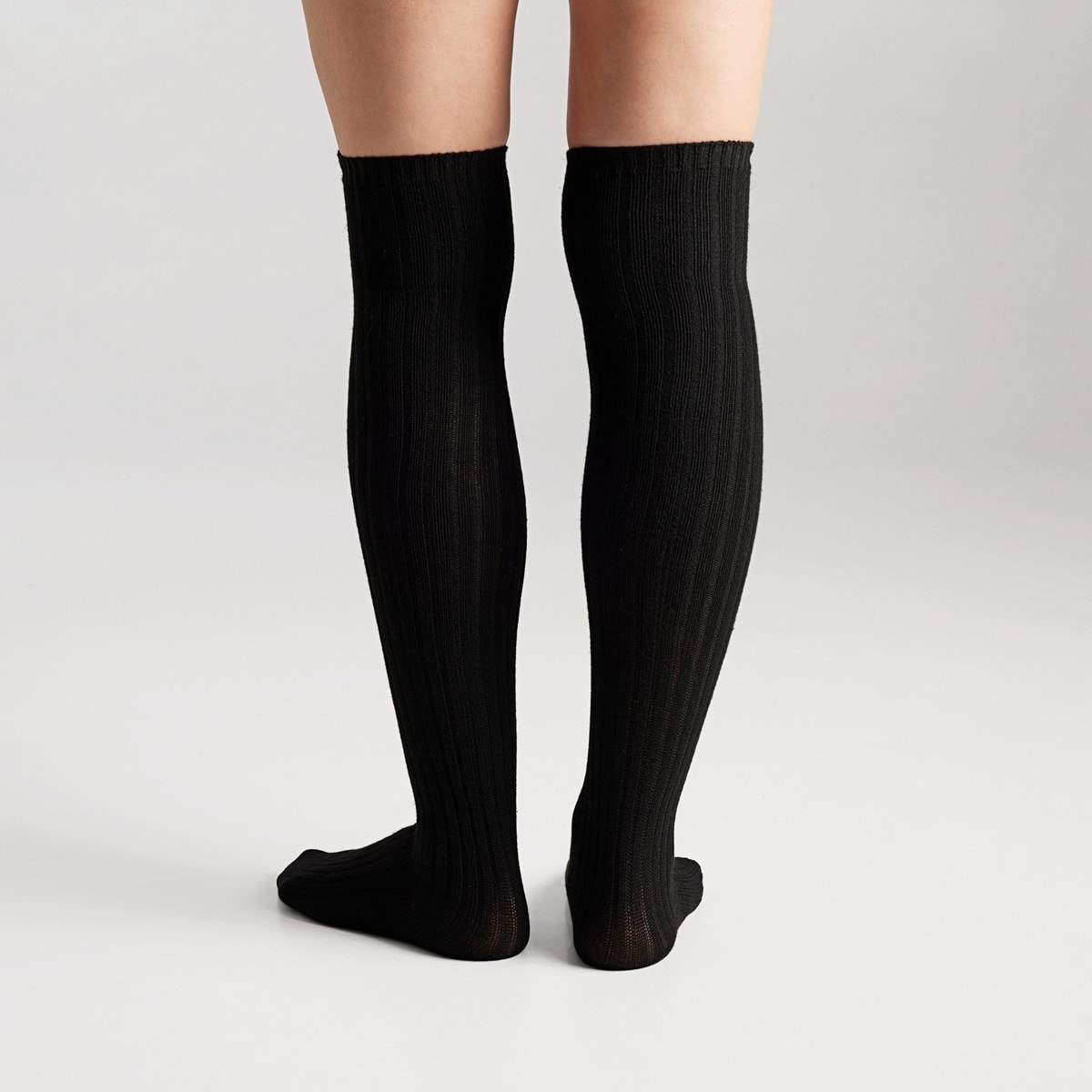 Sam Edelman 1 Pack Soft Rib Over the Knee Socks | Women's Socks